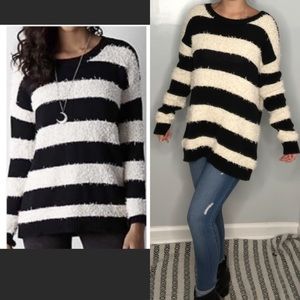 American Eagle vintage boyfriend stripe sweater S
